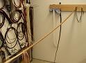 8ft Natural Tan 12 plait Morgan Style Indy Bullwhip 2 at 5ft A